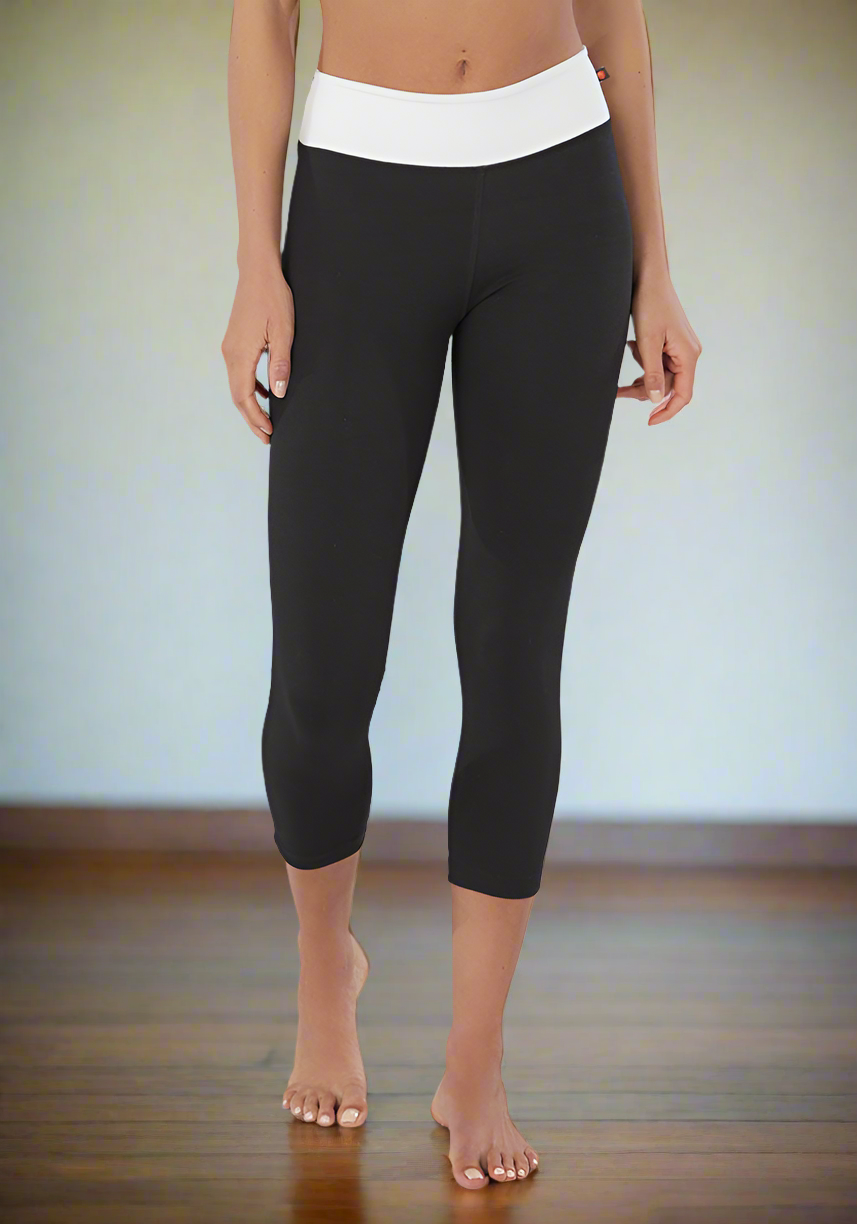 Alta Densidad Bambú Yoga Capri