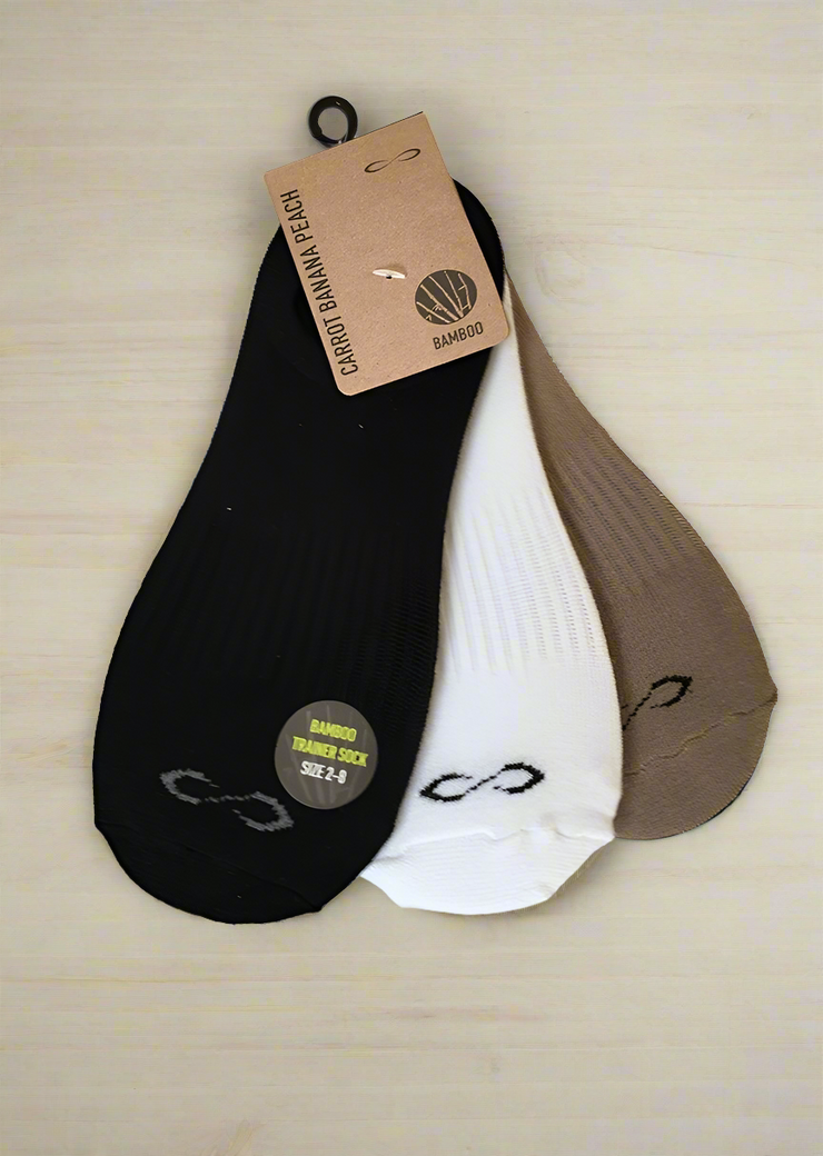 Bambus Trainer Socke 3er Pack