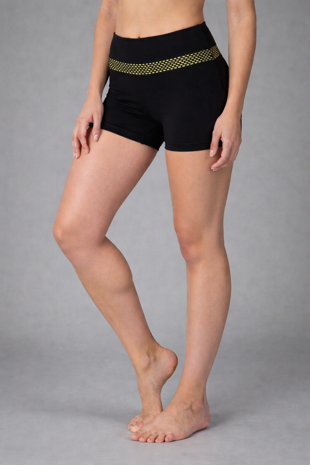 Bamboo High Waist Yoga Shorts