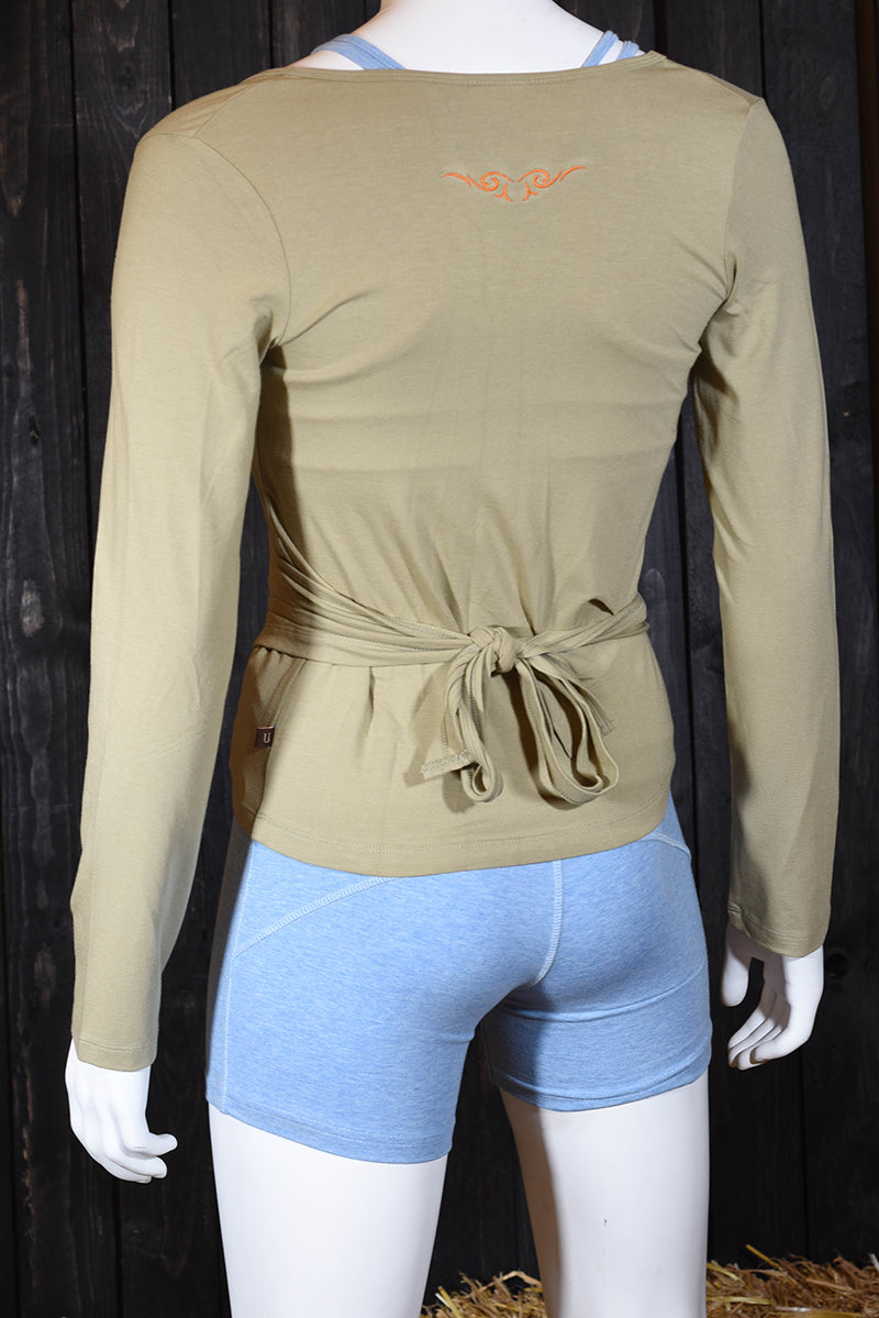 Long Sleeve wrap Top