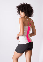 Bambus Sweat prepped Cami Rouched Top