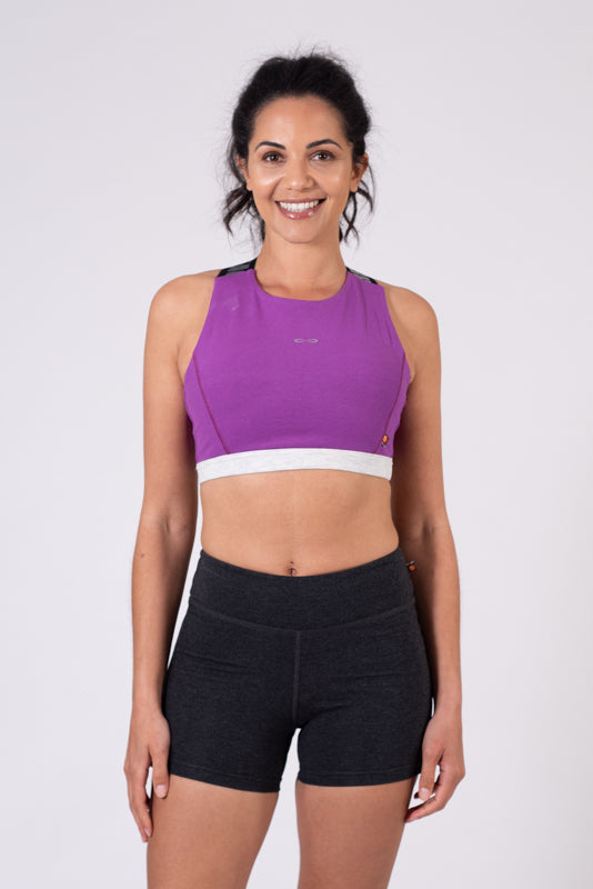 Bamboo X Back Hot Yoga Bra